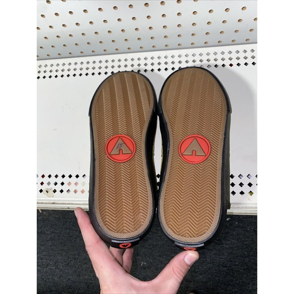 RARE AIRWALK Retro Smiley Face Logo Mens Athletic Lifestyle Skate Shoes Size 8 - Picture 7 of 8